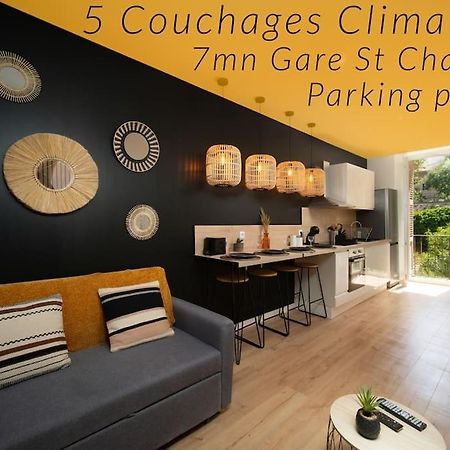 Apartment Air Conditioning Balcony 5 Couchages Marselha Exterior foto